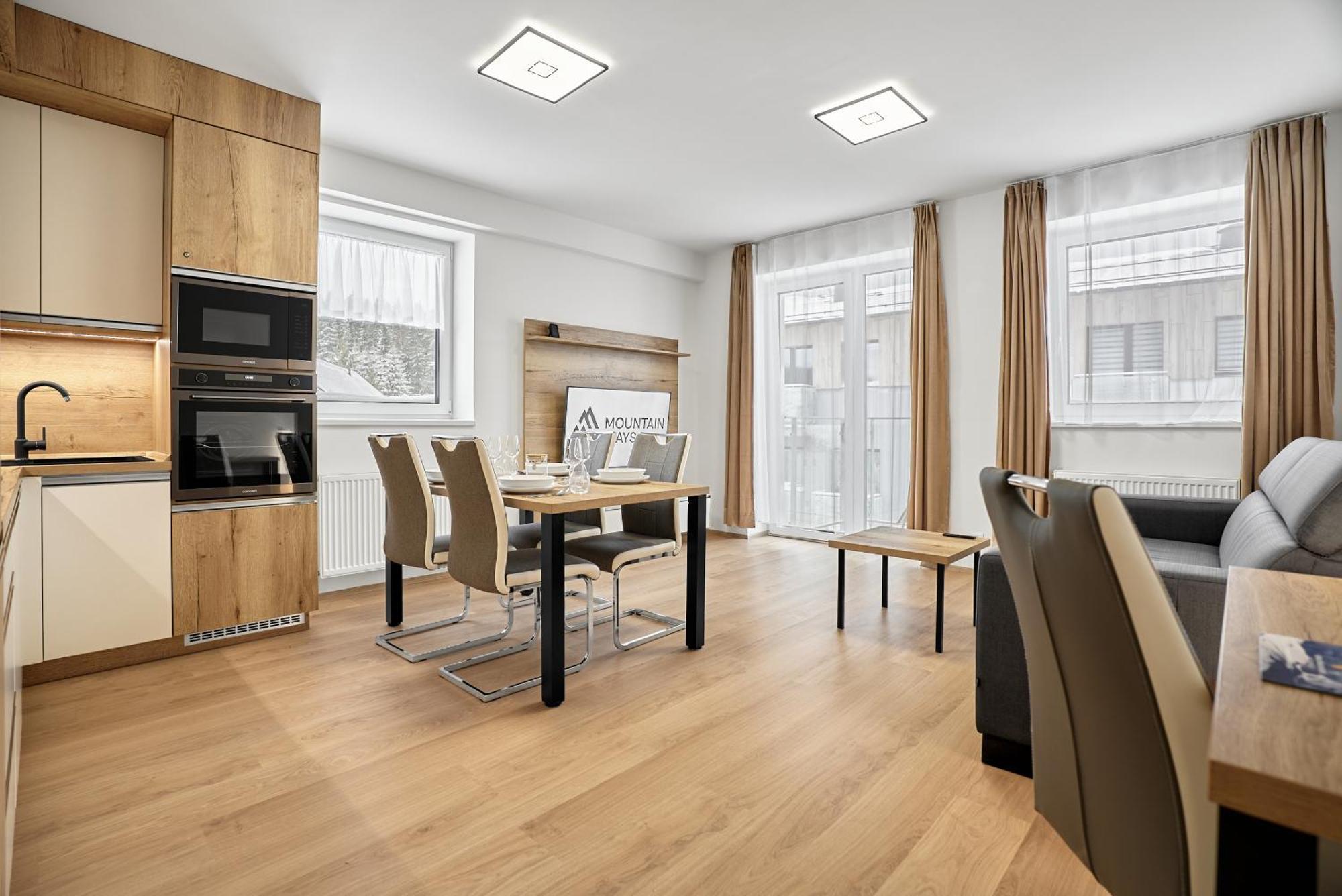 Moderně zařízený apartmán s garážovým stáním Loučná pod Klínovcem Exteriér fotografie